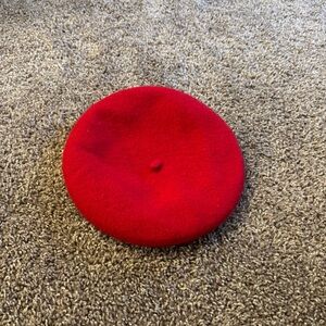 H&M Vibrant Red Beret